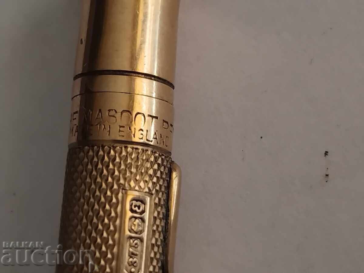 Gold marking pencil 375 - 9k 1930, 27.8 grams - 7