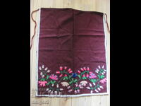 19век вълнена престилка за носия , 86х73см.