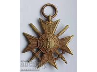 Voĭnishki krŭst, Orden za khrabrost - 1-va stepen