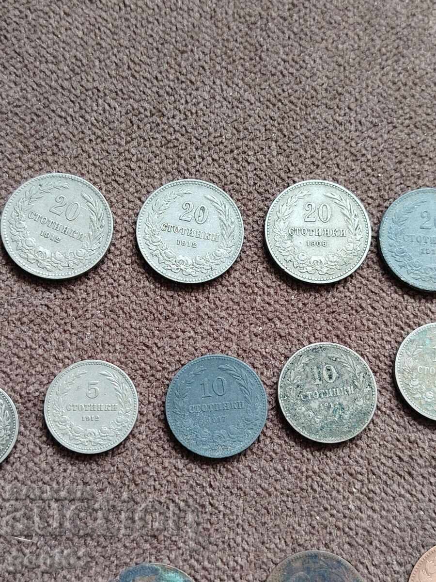 Bulgarian coins, 17 pcs. uncleaned - 7