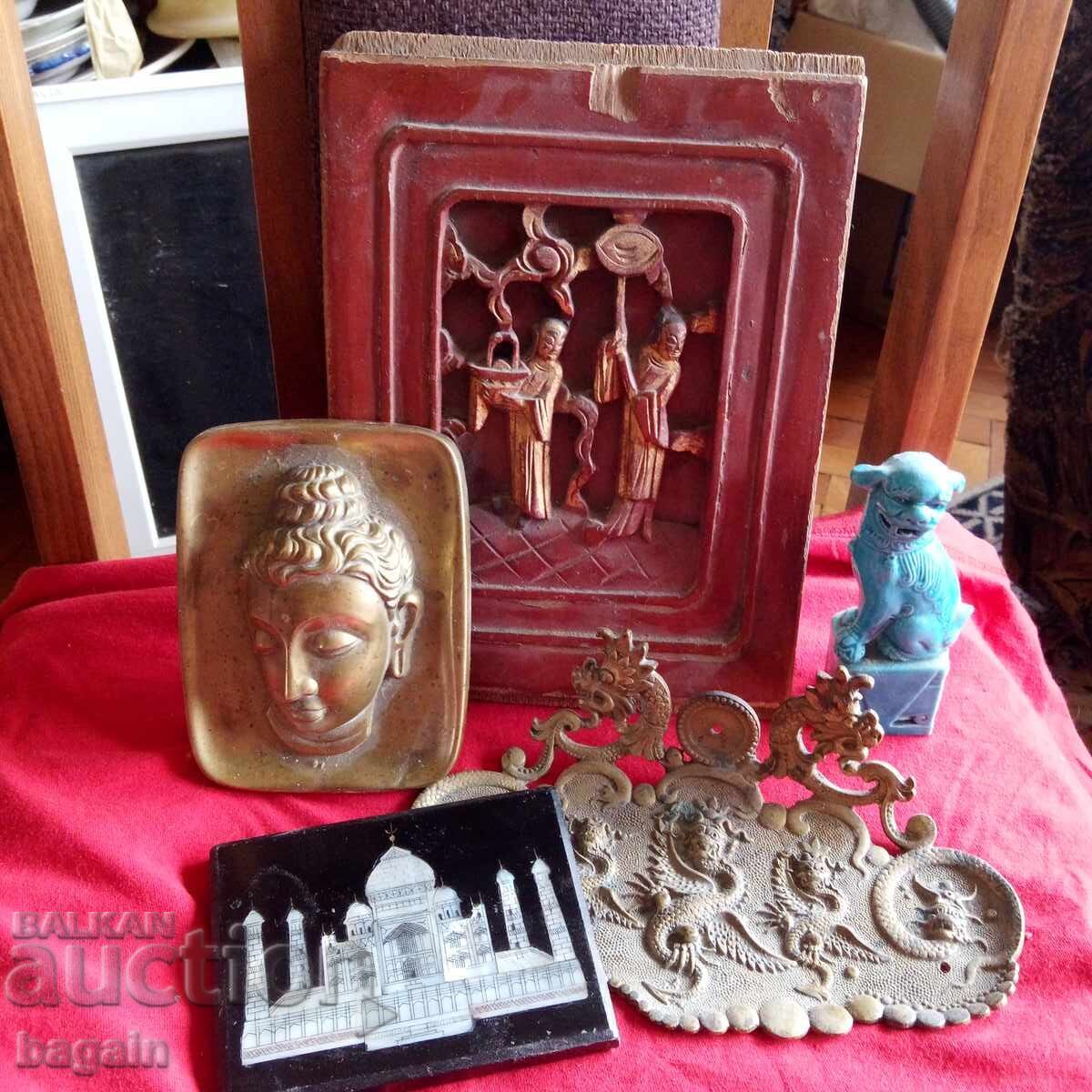 Lot oriental. Buddha