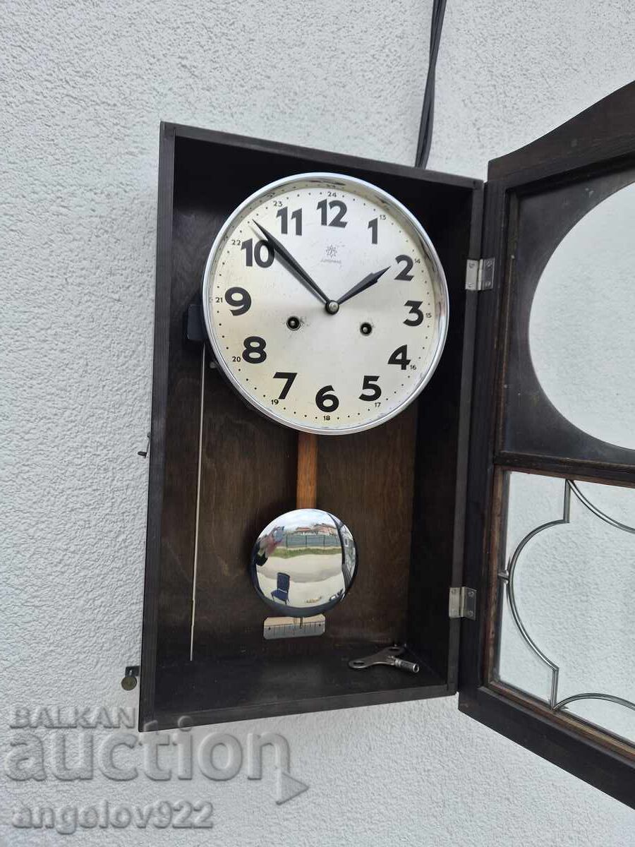 Licitație JUNGHANS Ceas German de Perete FUNCȚIONAT