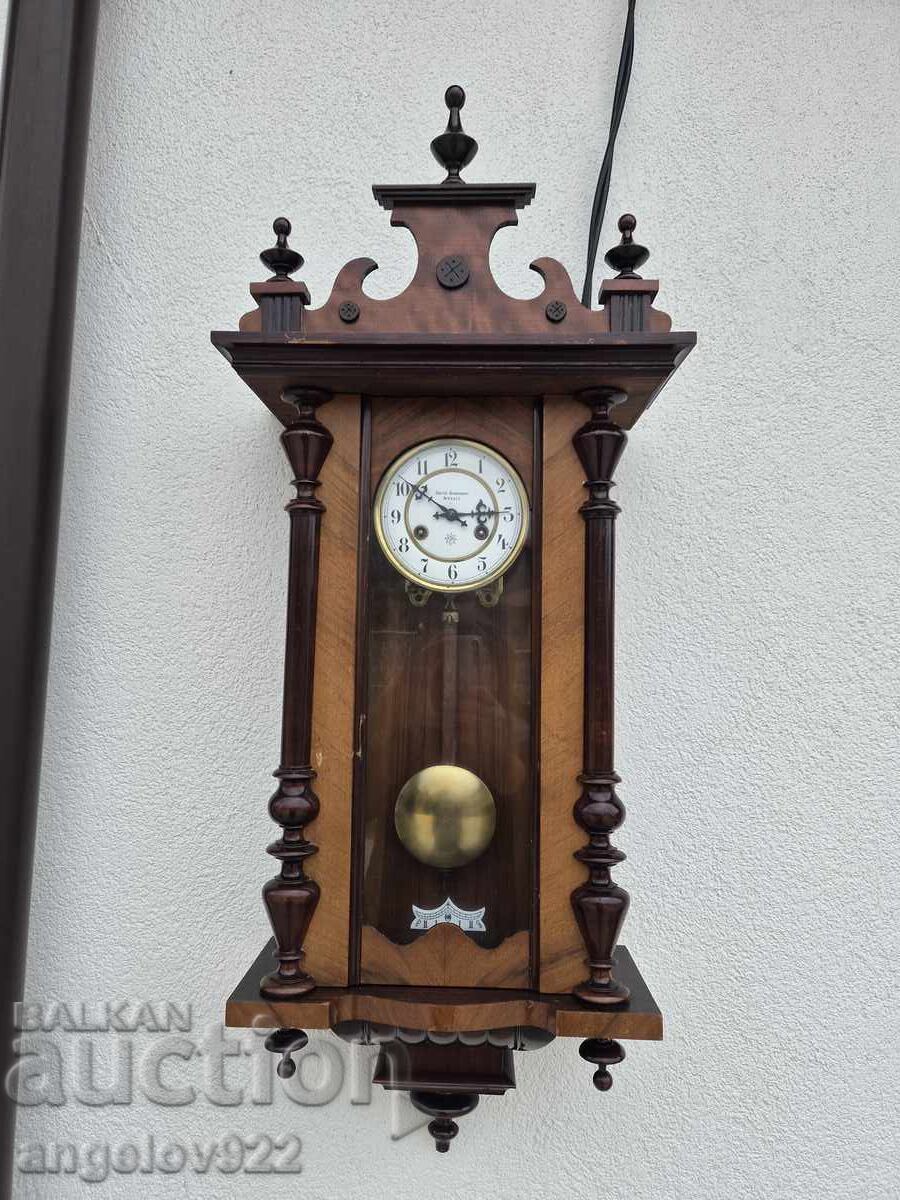 JUNGHANS Μεγάλο γερμανικό ρολόι τοίχου ΕΡΓΑΣΙΜΟ με τιμή € 36.00 | 70.41 BGN