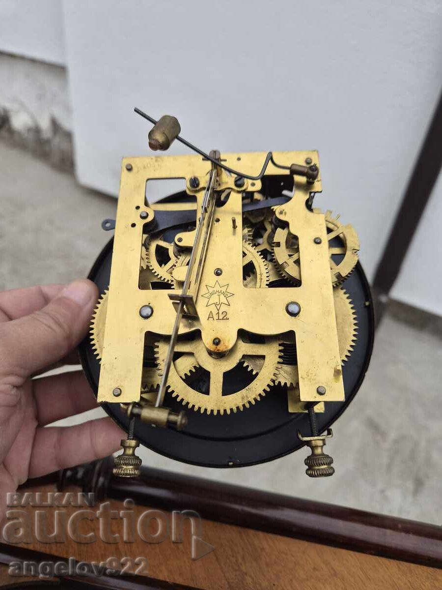 Παράδοση JUNGHANS Μεγάλο γερμανικό ρολόι τοίχου ΕΡΓΑΣΙΜΟ