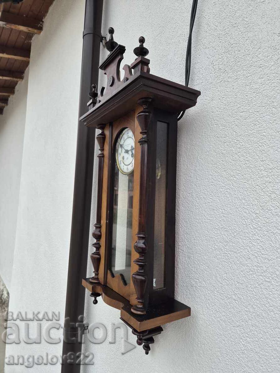 JUNGHANS Μεγάλο γερμανικό ρολόι τοίχου ΕΡΓΑΣΙΜΟ - 6