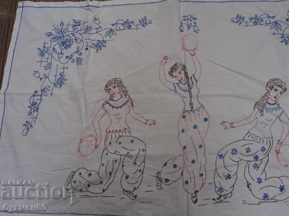 Embroidered rug with price € 4.00 | 7.82 BGN