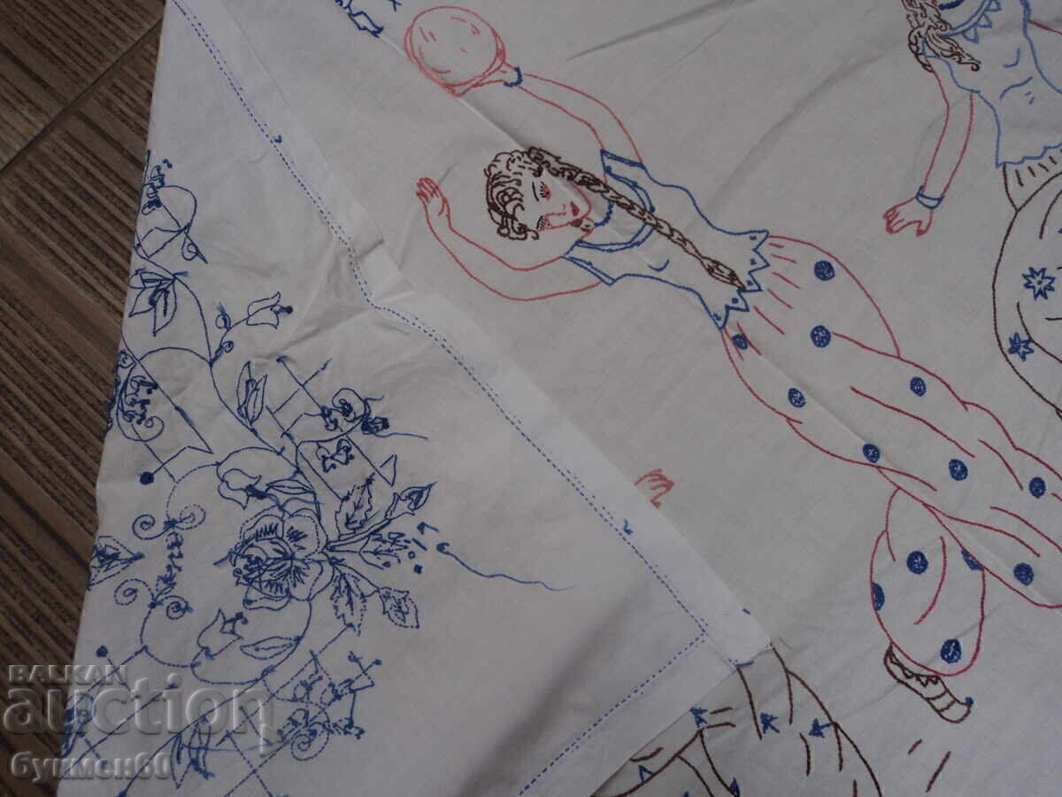 Delivery of Embroidered rug