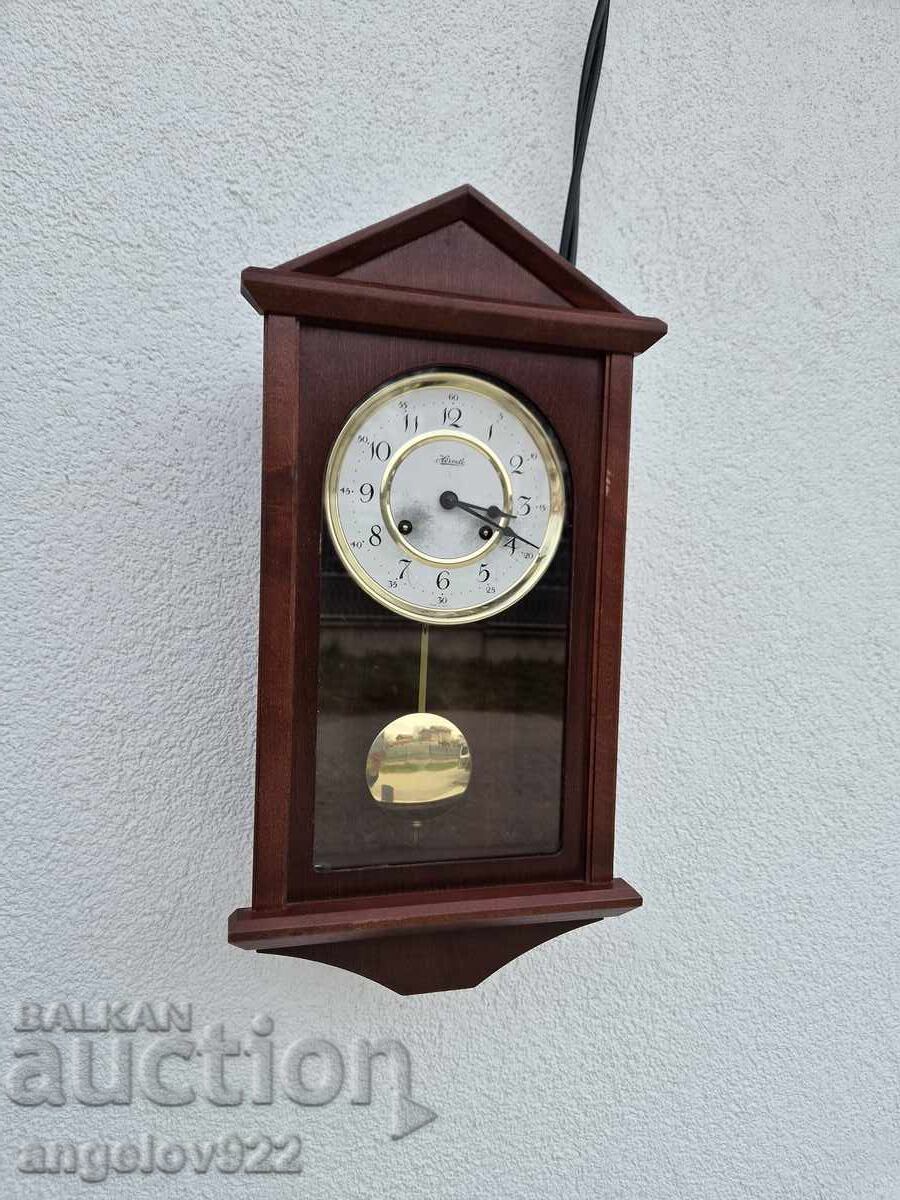 FRANZ HERMLE Γερμανικό ρολόι τοίχου ΕΡΓΑΣΙΜΟ