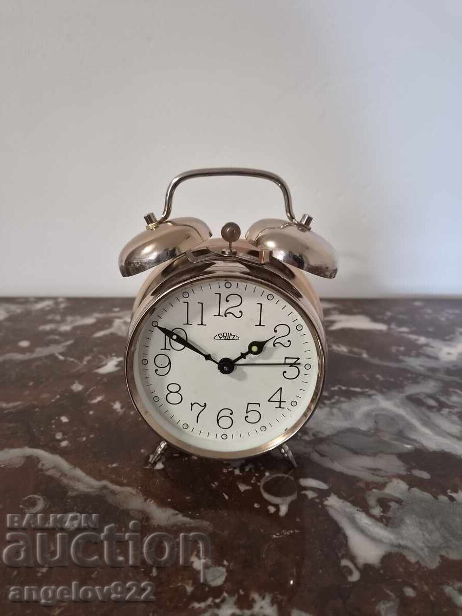 Vintage PRIM alarm clock WORKING