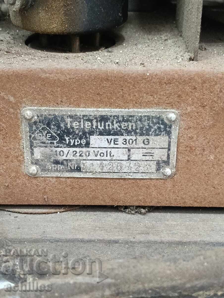 Λαμπατοραδιοφωνο Telefunken VE 301 G - 6