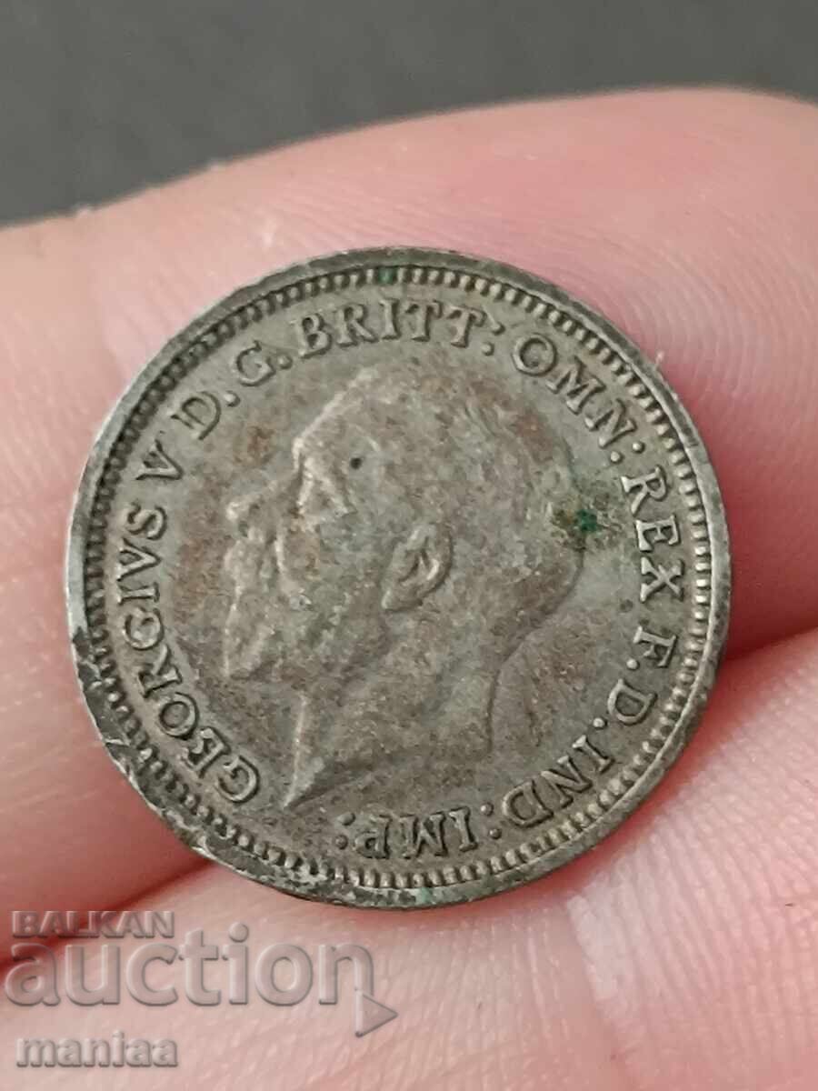 3 Pence 1934 Silver! - 6