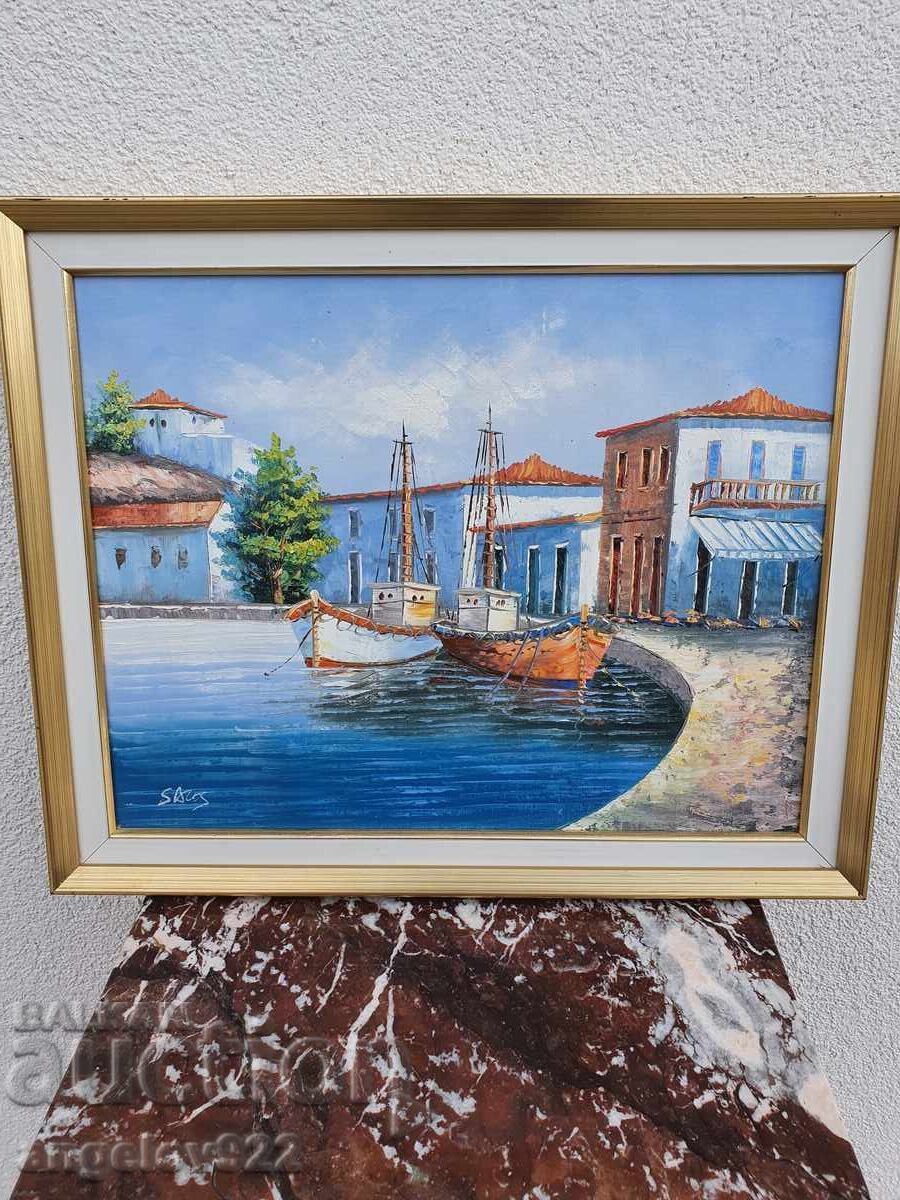 Licitație Pictura in ulei originala pe panza!!!