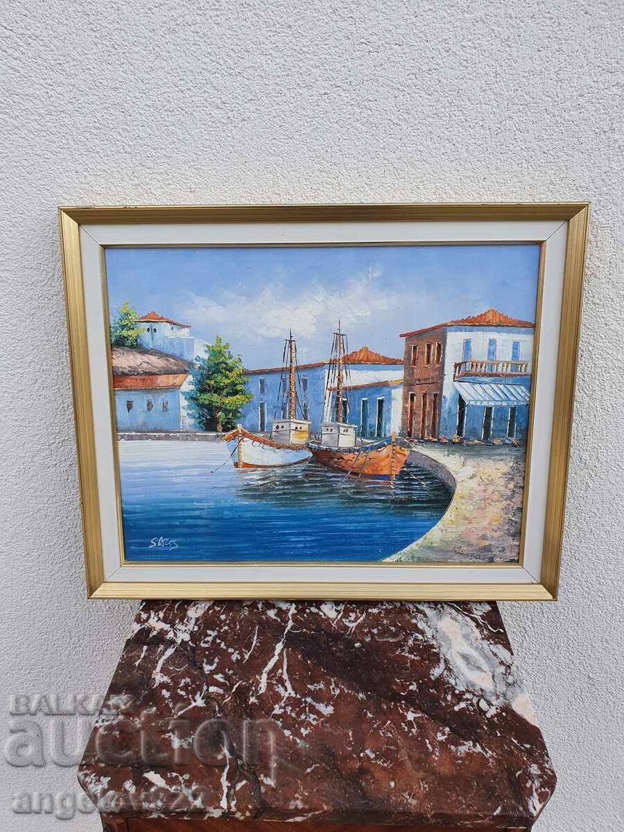 Pictura in ulei originala pe panza!!!