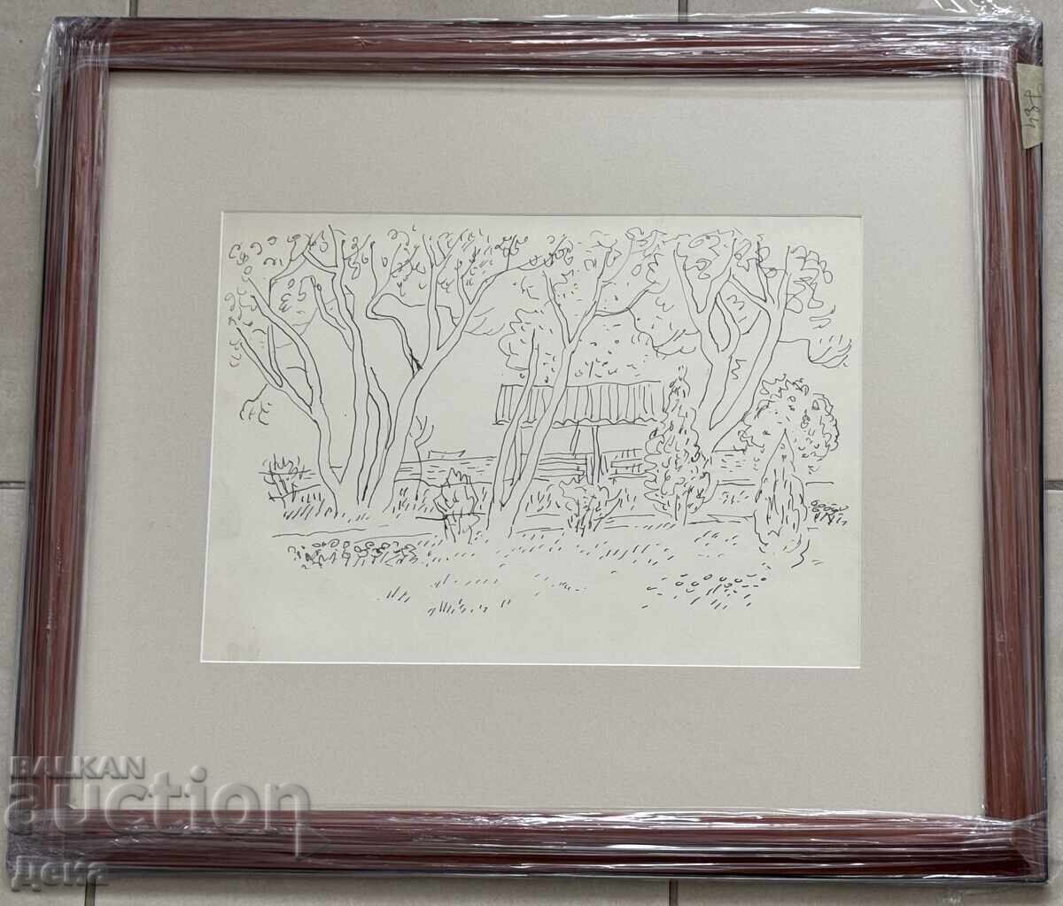 Stoyan Venev drawing 1962
