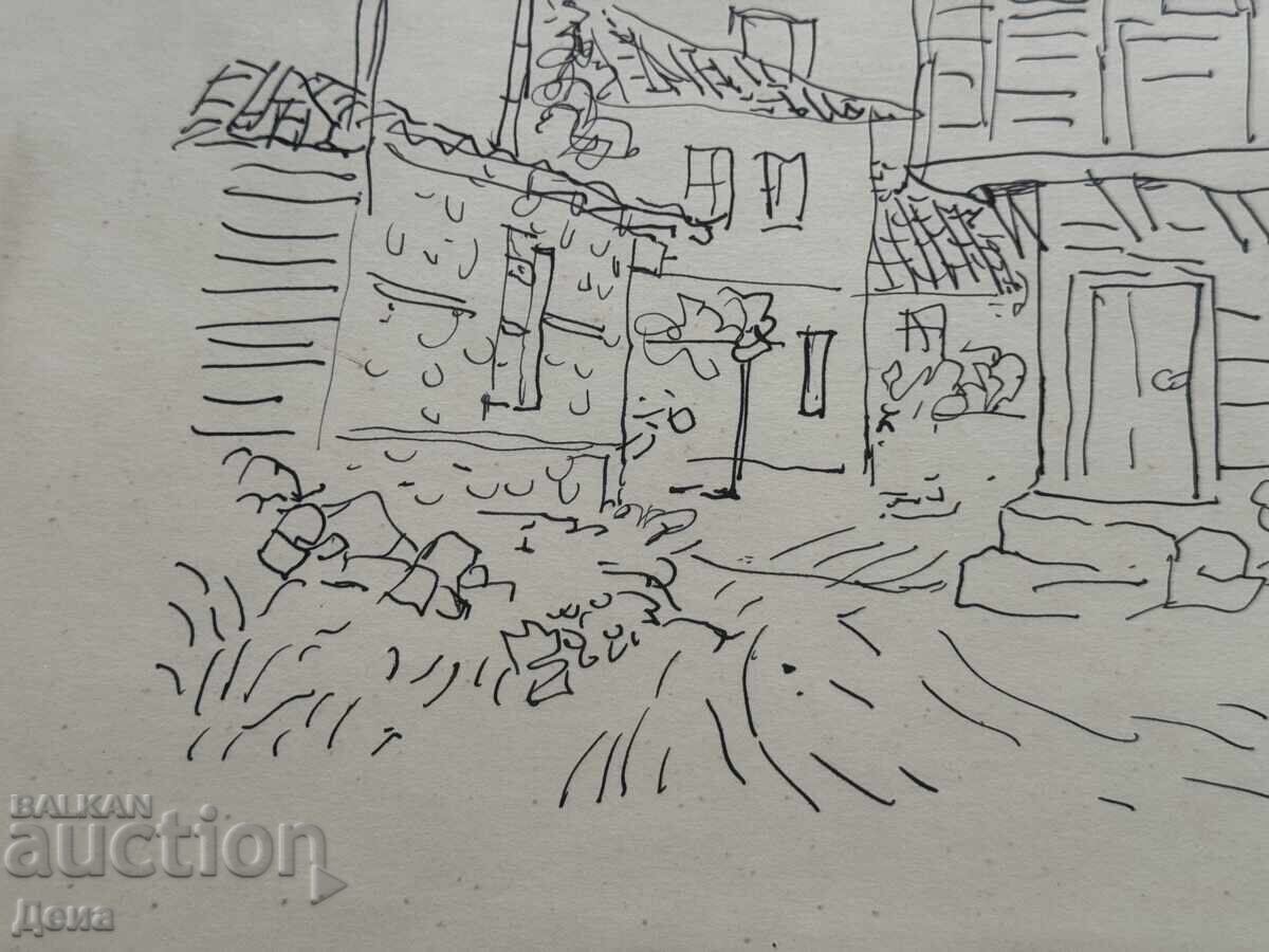 Licitație Desen Stoyan Venev anii '60