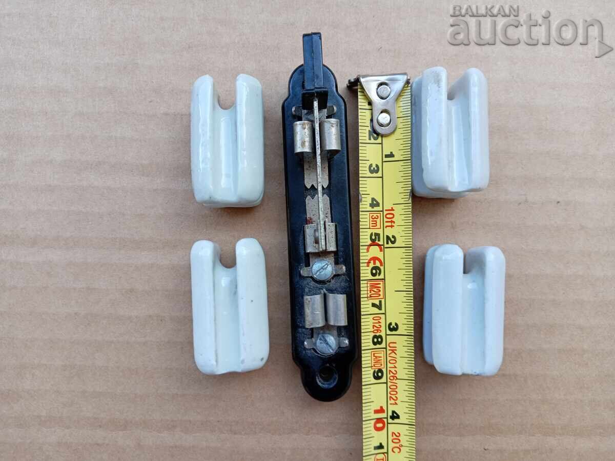 Доставка на порцеланови изолаторчета и бакелитов ключ за антена