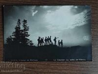 Ταχυδρομική Κάρτα Βασίλειο Βουλγαρίας - Βίτοσα, καταφύγιο "ΑΛΕΚΟ" σφραγίδα