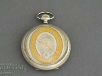 Ceas de buzunar Cyma scenă de vânătoare