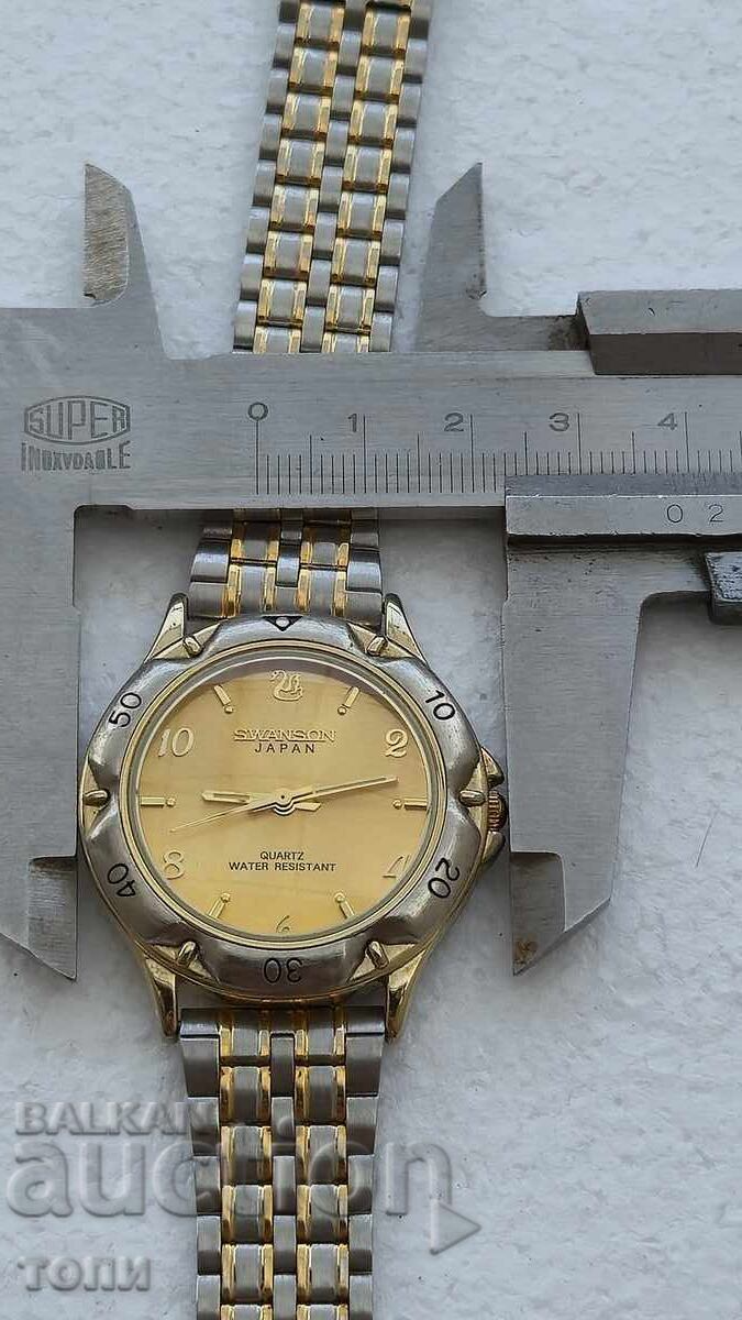 Delivery of SWANSON QUARTZ JAPAN RARE DON'T KNOW IF IT WORKS BZTS !!!!