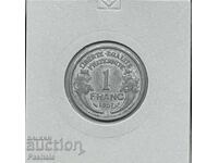 Франция 1 франк 1957 г.