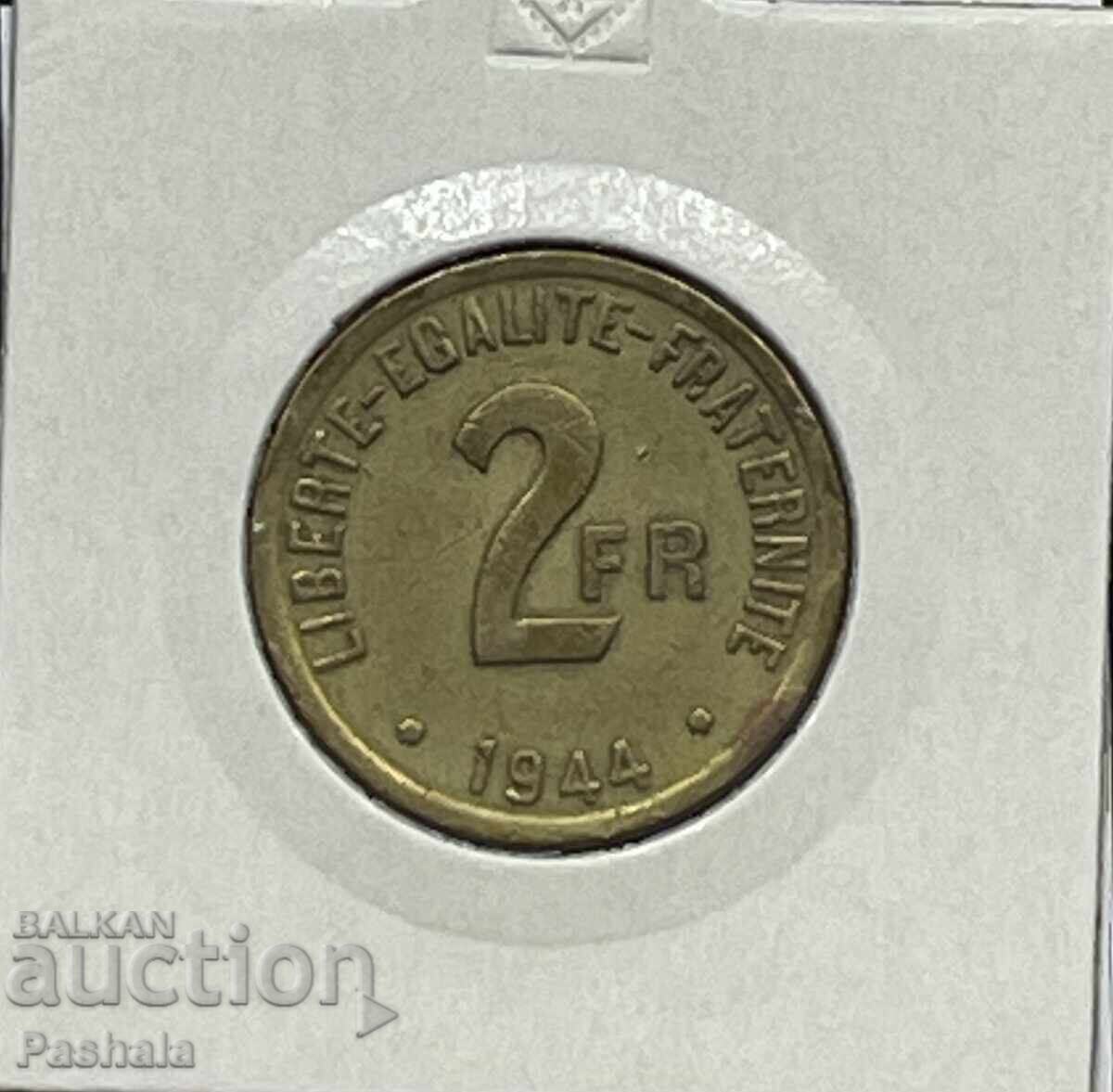 Γαλλία 2 φράγκα 1944
