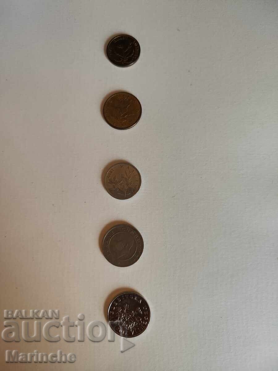 Лот от шест хърватски монети с цена € 5.00 | 9.78 лв.