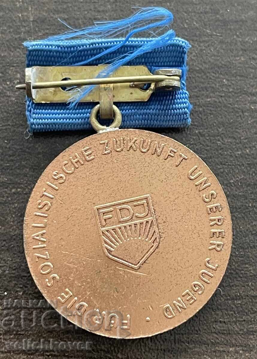 43191 GDR Ανατολική Γερμανία μετάλλιο Artur Becker FDJ κομσομόλ με τιμή € 7.00 | 13.69 BGN 43191 GDR Ανατολική Γερμανία μετάλλιο Artur Becker FDJ κομσομόλ με τιμή € 7.00 | 13.69 BGN