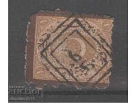 TURCIA - emisiune otomană timpurie clasică din 1869. Mi 12aB