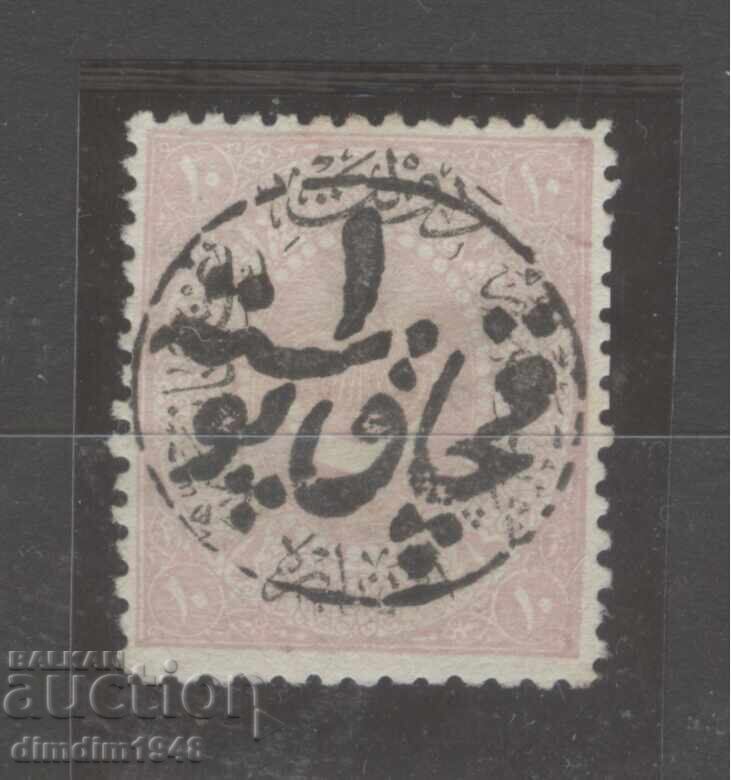 TURKEY - classic early Ottoman issue from 1869 with fine stamp