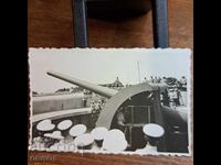 1935 Varna artilerie de coastă tun imens fotografie