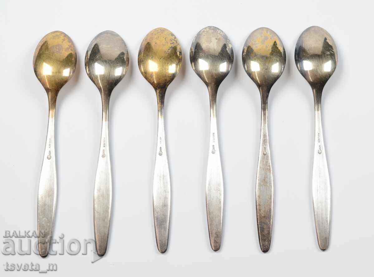 Lŭzhichki za kafe / chaĭ SSSR s pozlata sots cu preț € 8.00 | 15.65 BGN Lŭzhichki za kafe / chaĭ SSSR s pozlata sots cu preț € 8.00 | 15.65 BGN