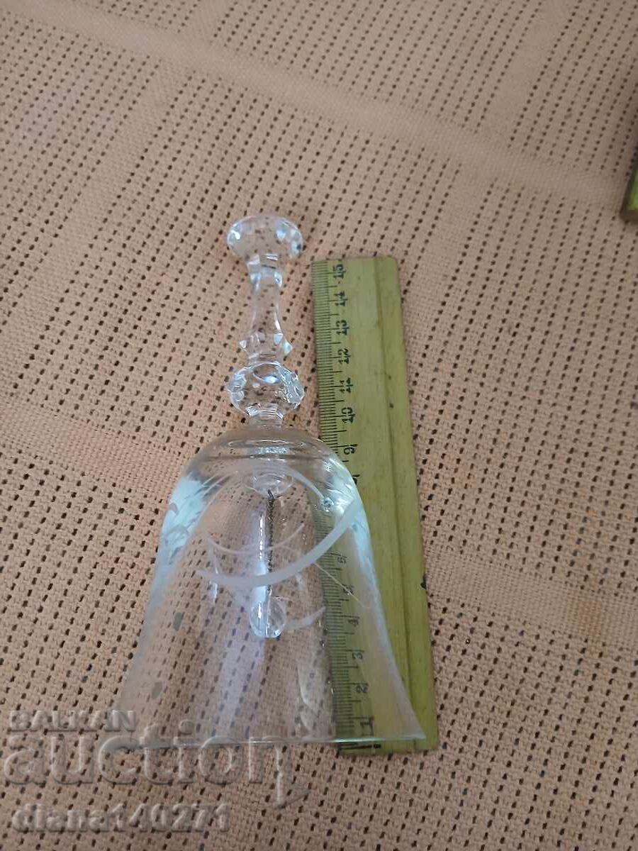 Clopoțel de cristal frumos, cu un sunet curat și plăcut cu preț € 6.00 | 11.74 BGN