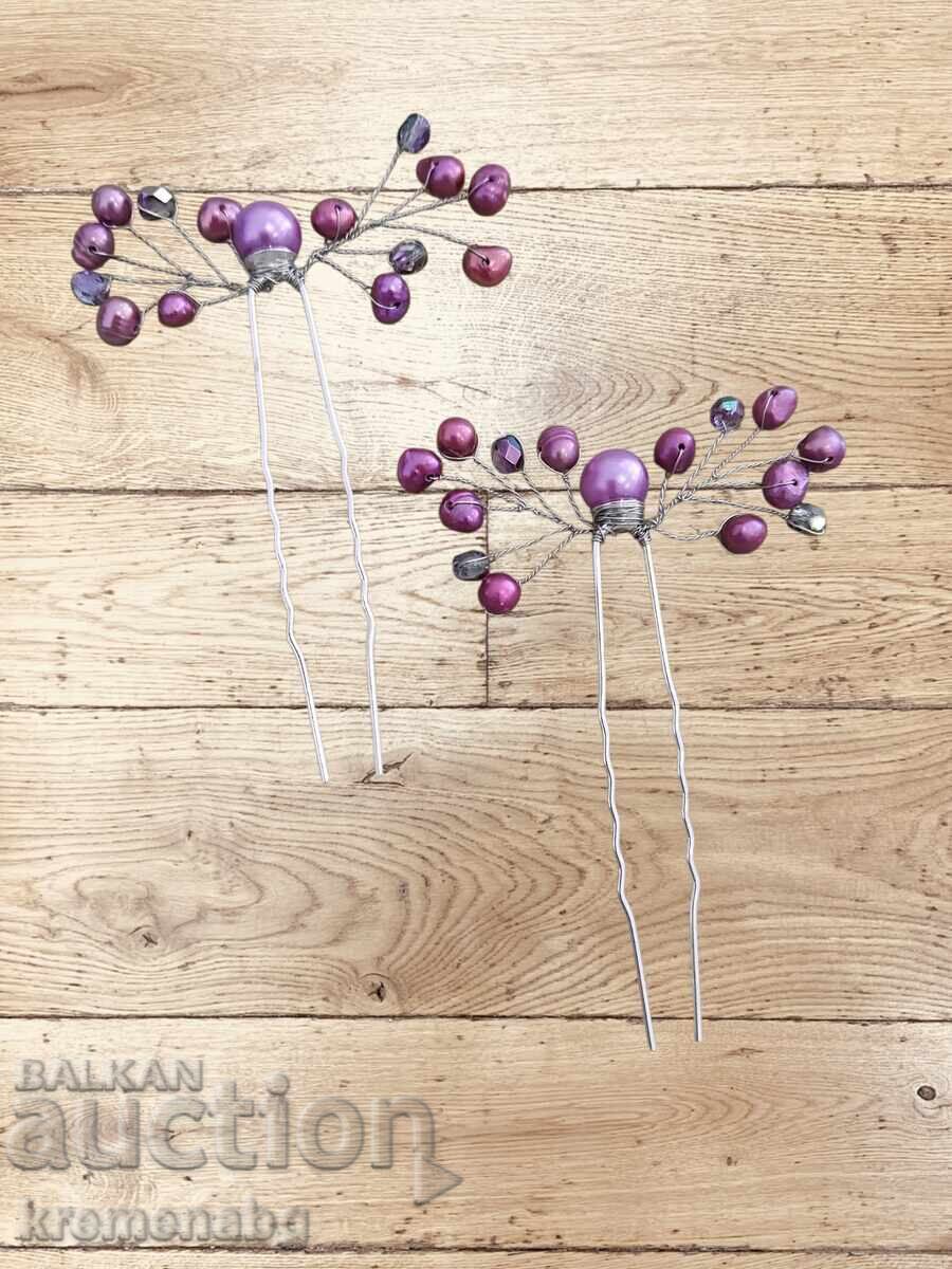 Χειροποίητα τσιμπιδάκια μαλλιών με τιμή € 4.50 | 8.80 BGN