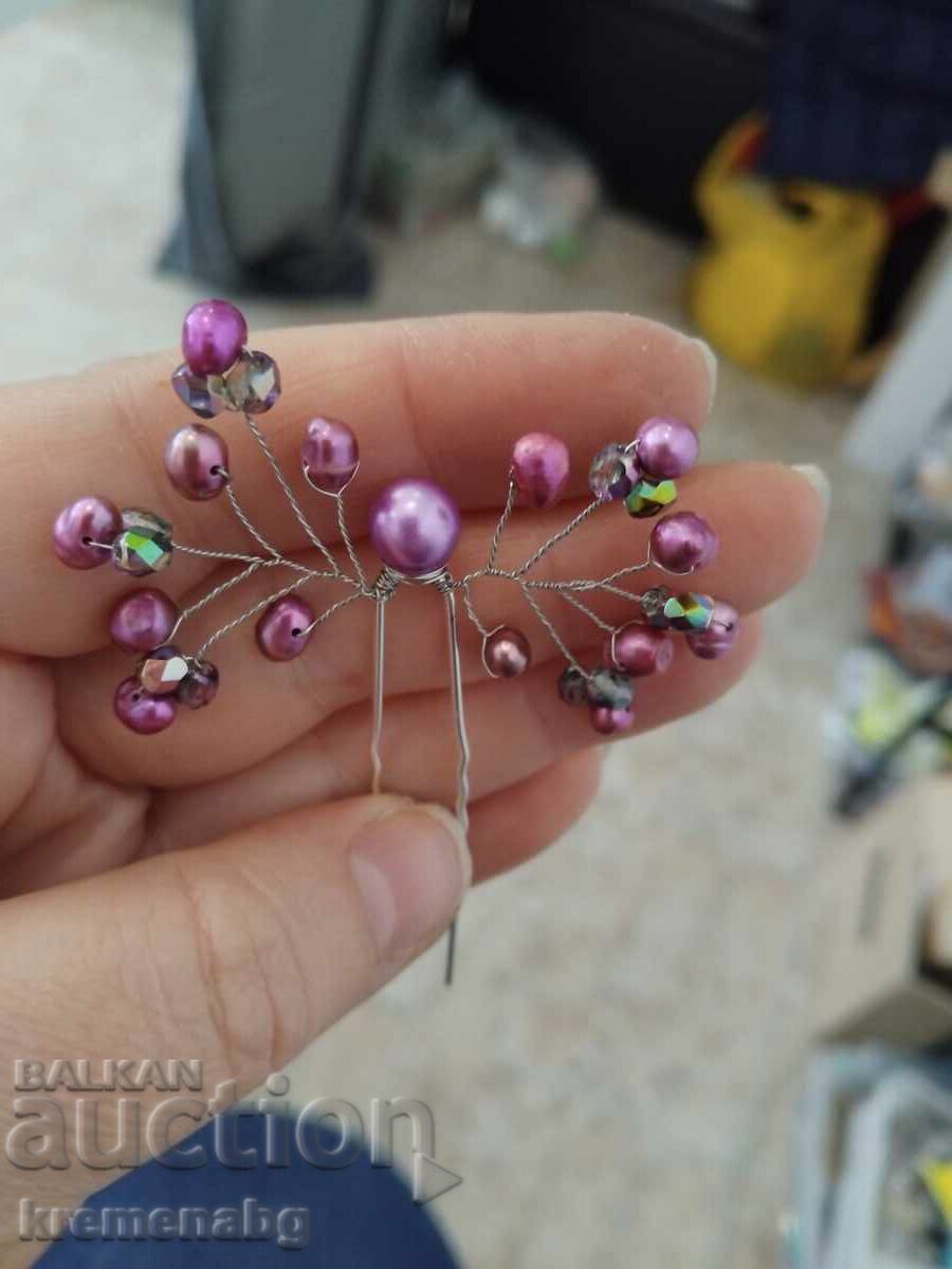 Χειροποίητα τσιμπιδάκια μαλλιών με τιμή € 4.50 | 8.80 BGN