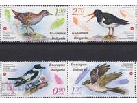 Pure Stamps Fauna Endangered Birds 2023 from Bulgaria