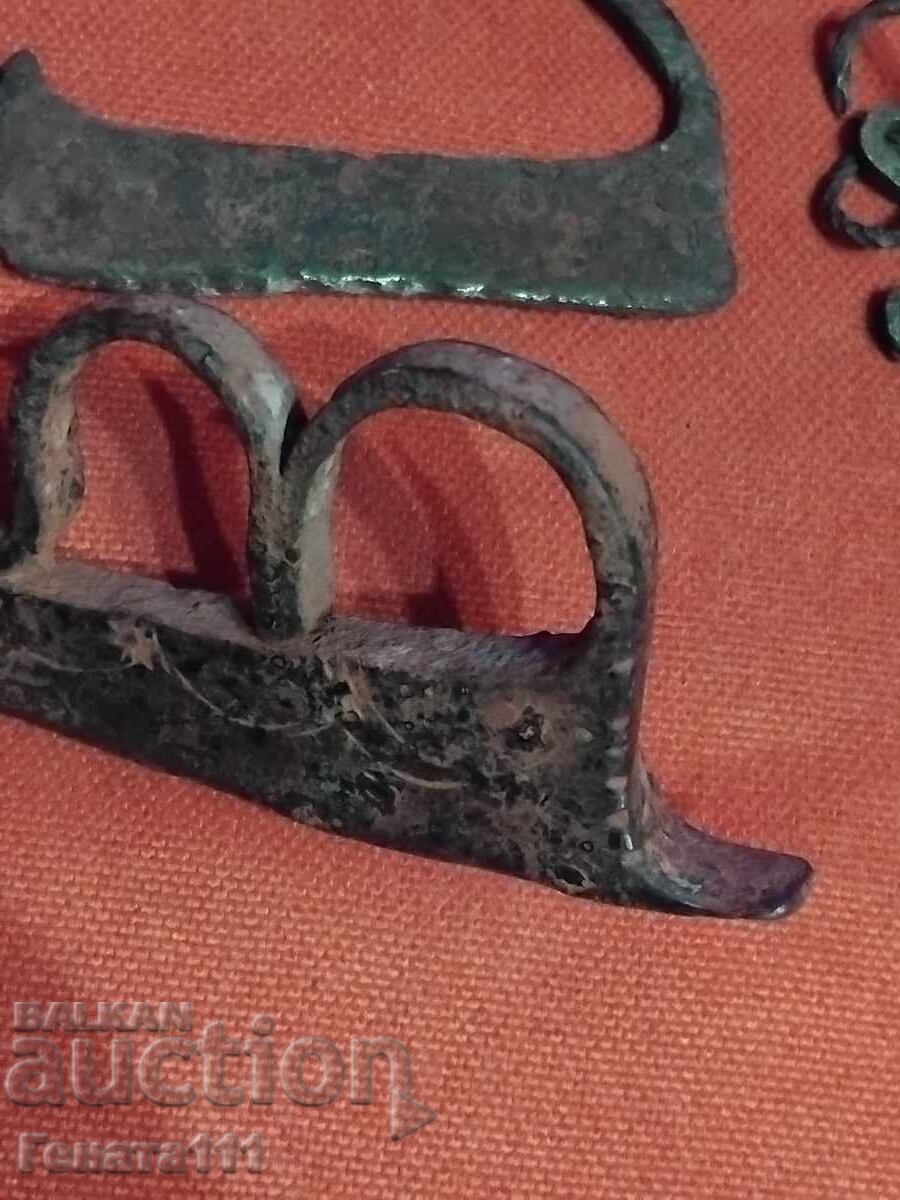 Livrarea Vechi amnar din fier forjat, cremene