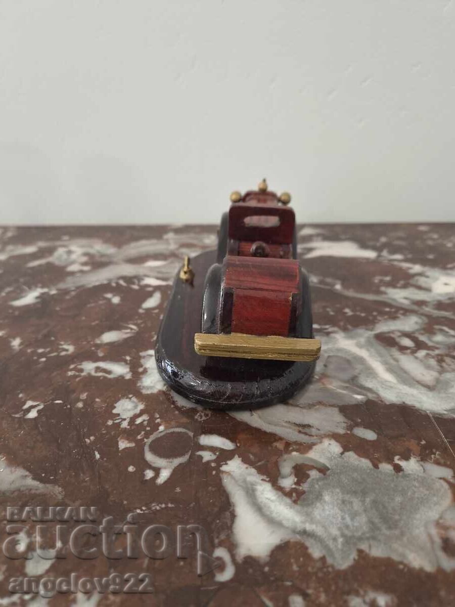 Cărucior vintage din lemn!!! - 5