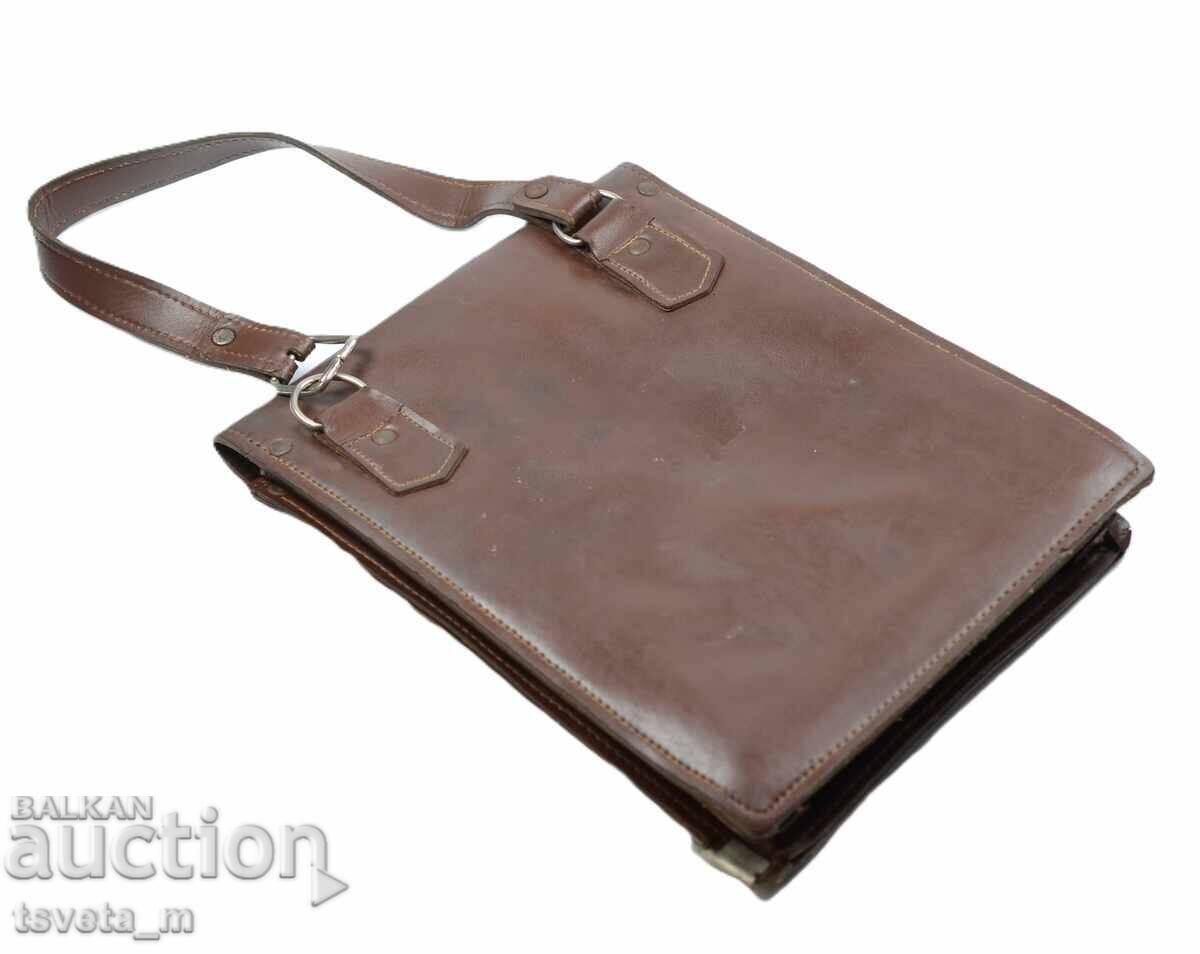 Δημοπρασία Στρατιωτική τσάντα διοικητή, τσάντα ταμπλό αξιωματικού Δημοπρασία Στρατιωτική τσάντα διοικητή, τσάντα ταμπλό αξιωματικού