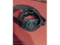 Стар кожен военен колан