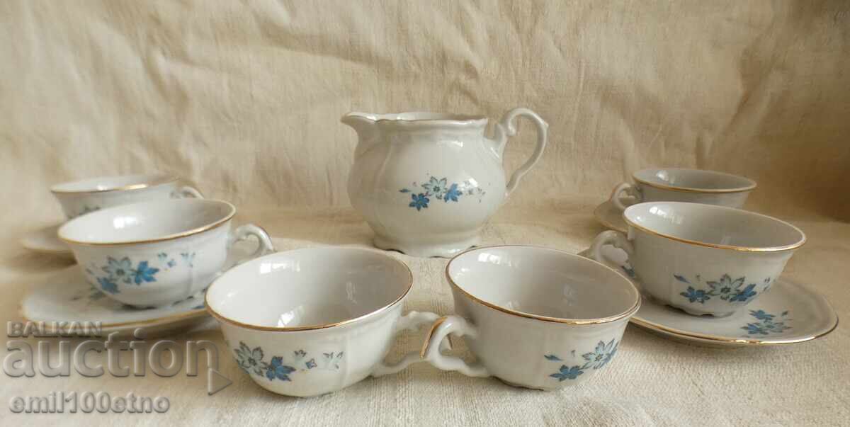 Set de cafea porțelan vechi Costa Iordanov Vidin cu preț € 15.00 | 29.34 BGN