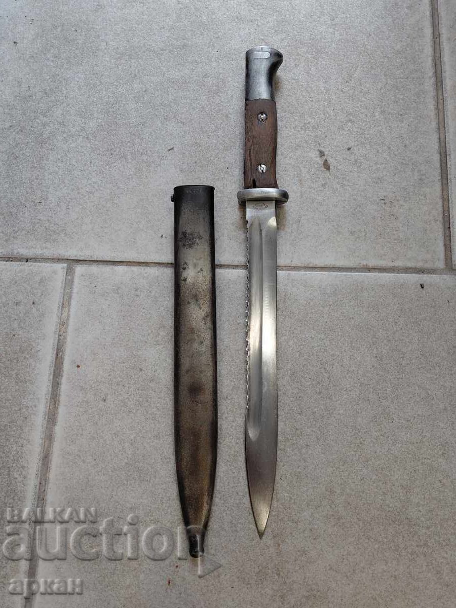 Mauser bayonet knife with saw blade Solingen