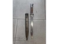 Baionetă cuțit Mauser cu fierăstrău lamă Solingen