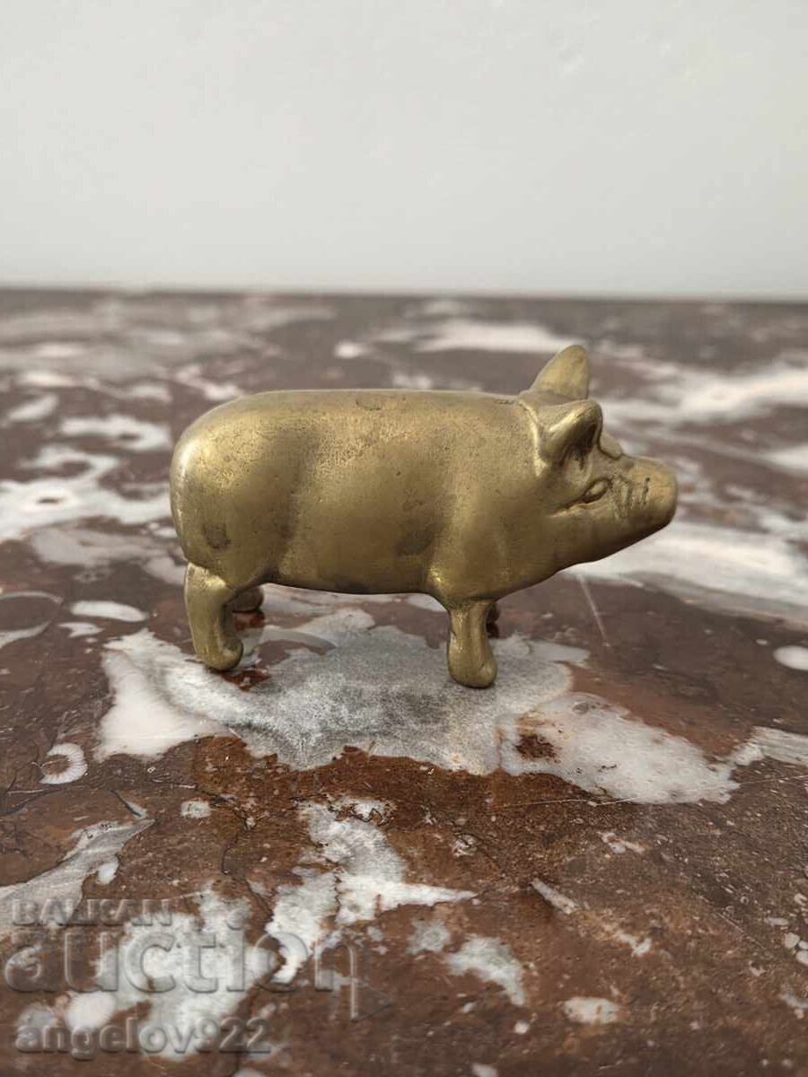 Licitație Figurină masivă din bronz!