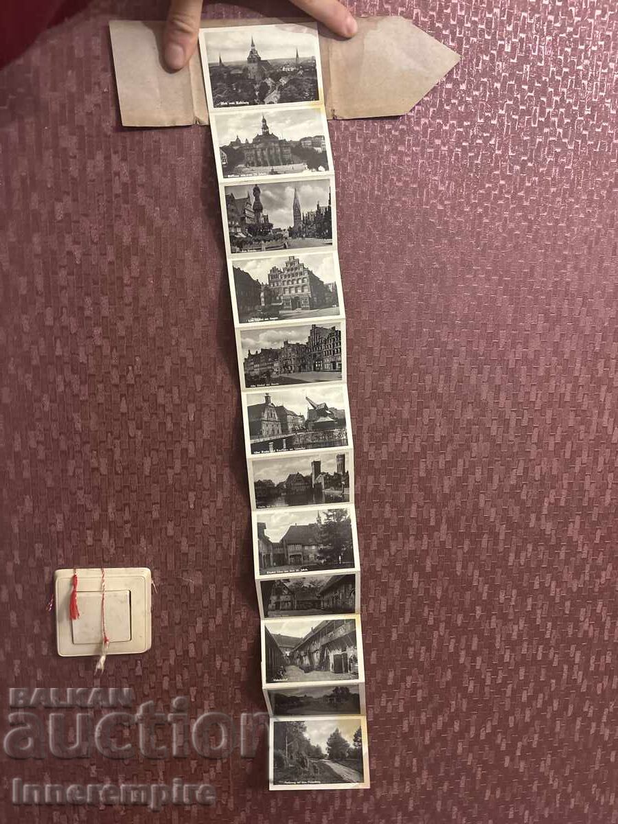 Σετ εκκίνησης καρτ-ποστάλ Lüneburg Γερμανία – αναδιπλούμενο με τιμή € 10.00 | 19.56 BGN