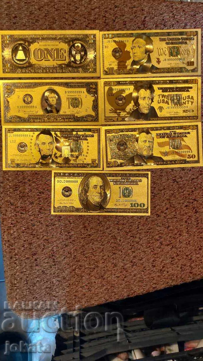 сунирни златни долари сунирни златни долари