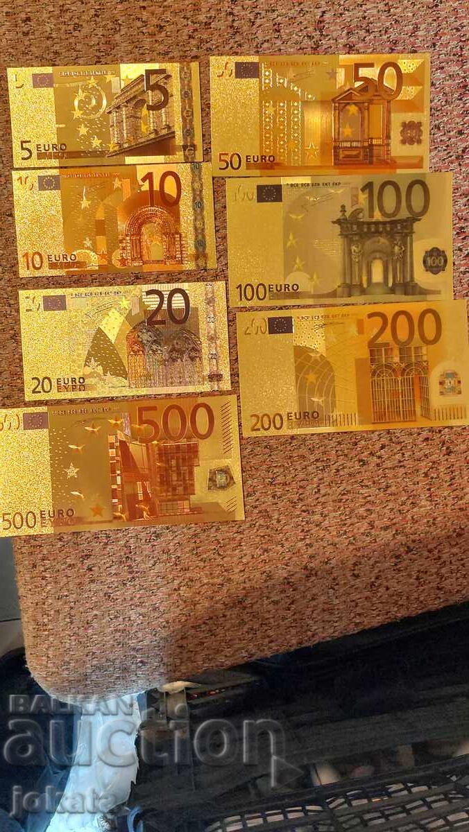 сунирни златни евро сунирни златни евро