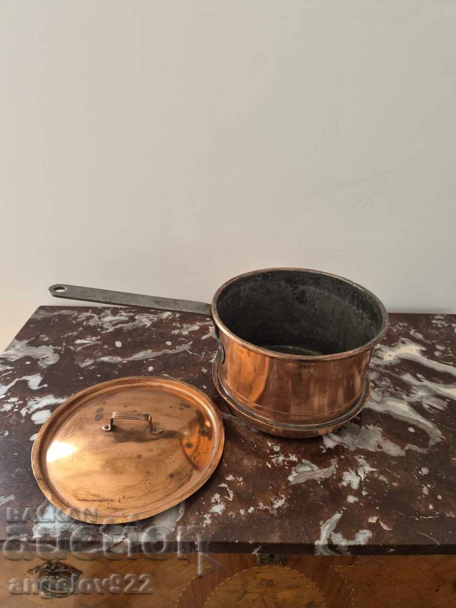 Vintage χάλκινη κατσαρόλα!!! με τιμή € 2.50 | 4.89 BGN