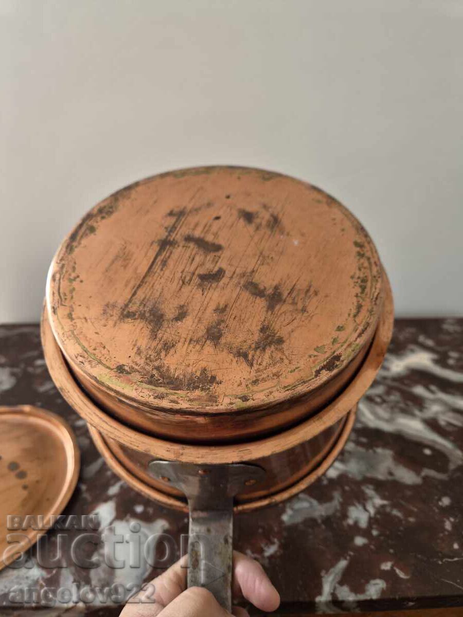 Vintage χάλκινη κατσαρόλα!!! - 7