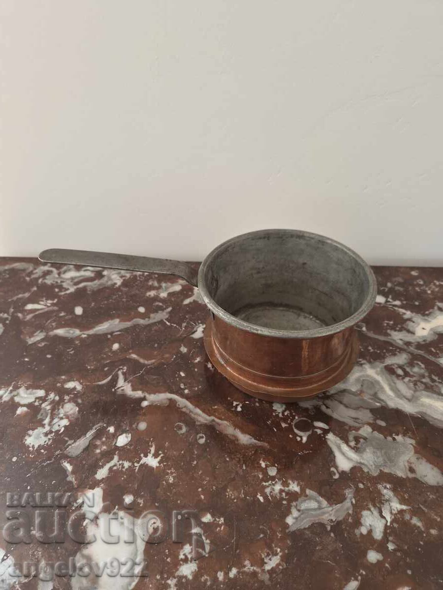 Vintage χάλκινη κατσαρόλα!!! με τιμή € 0.01 | 0.02 BGN