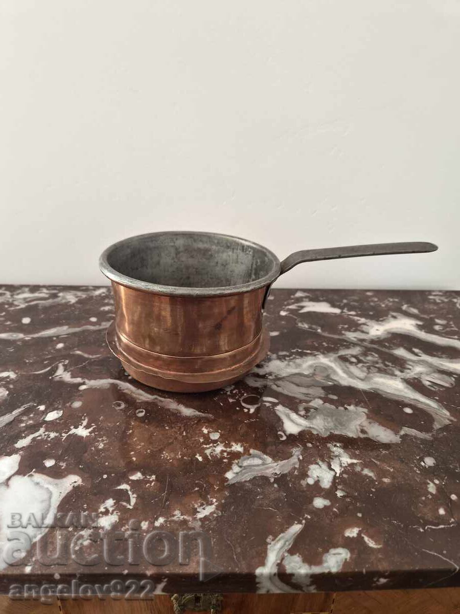 Παράδοση Vintage χάλκινη κατσαρόλα!!!